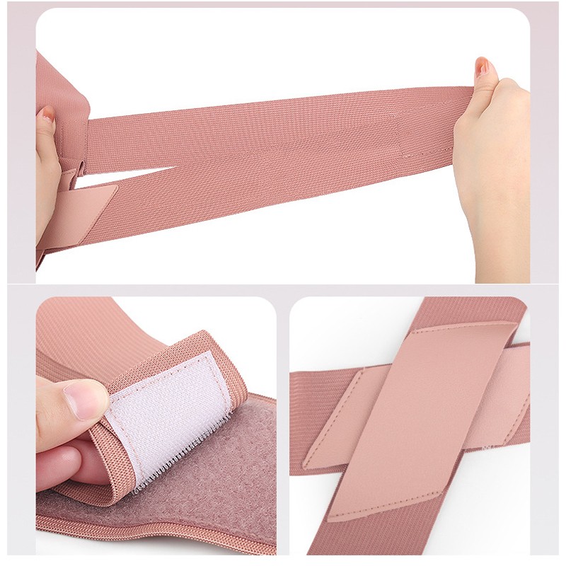 Adult Posture Corrector Support Fixed Belt Back Shoulder Waist Adjustable Brace