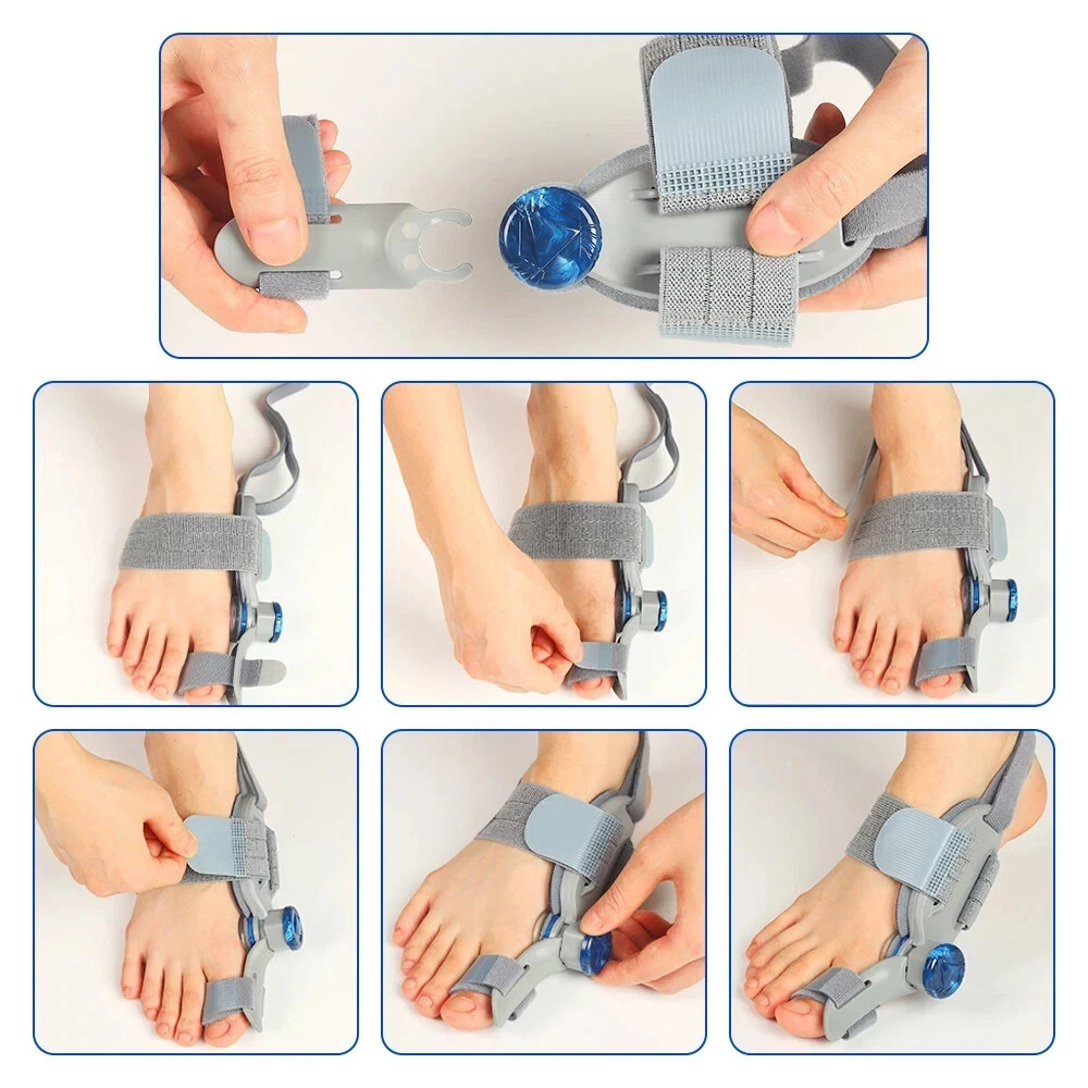 Bunion Fix Toe Valgus Corrector Adjustable Orthosis Women Men Splints