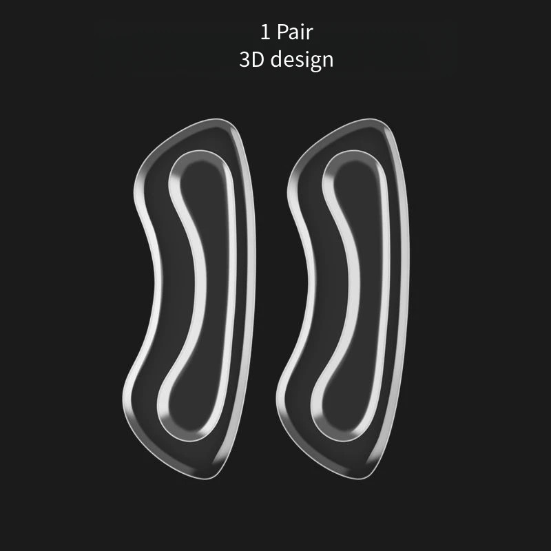 Silicone High Heels Heel Protectors Stickers Women Shoes Heel Cushion Foot Care