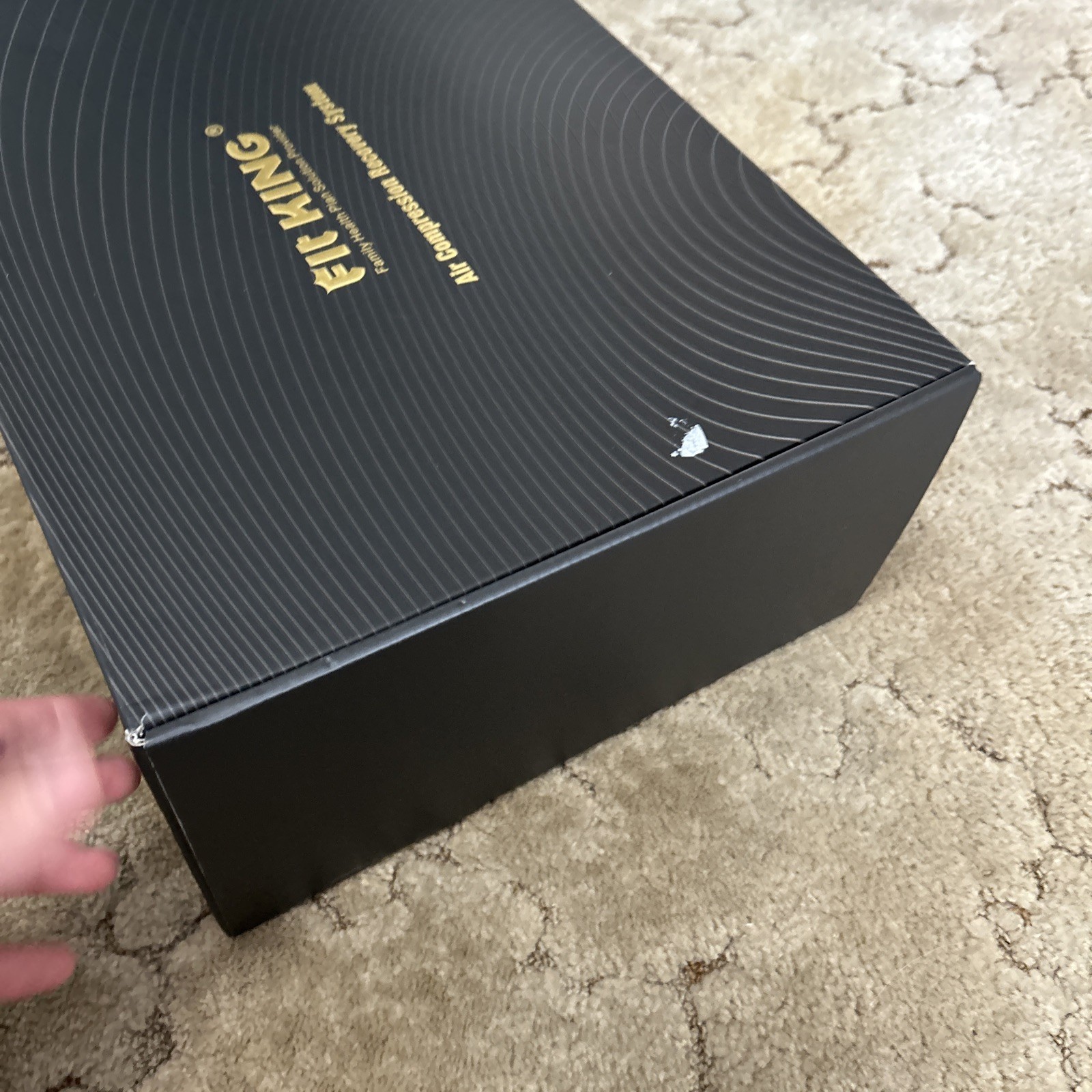 Fit King Air Compression Full Leg Recovery System Cordless M Open Box