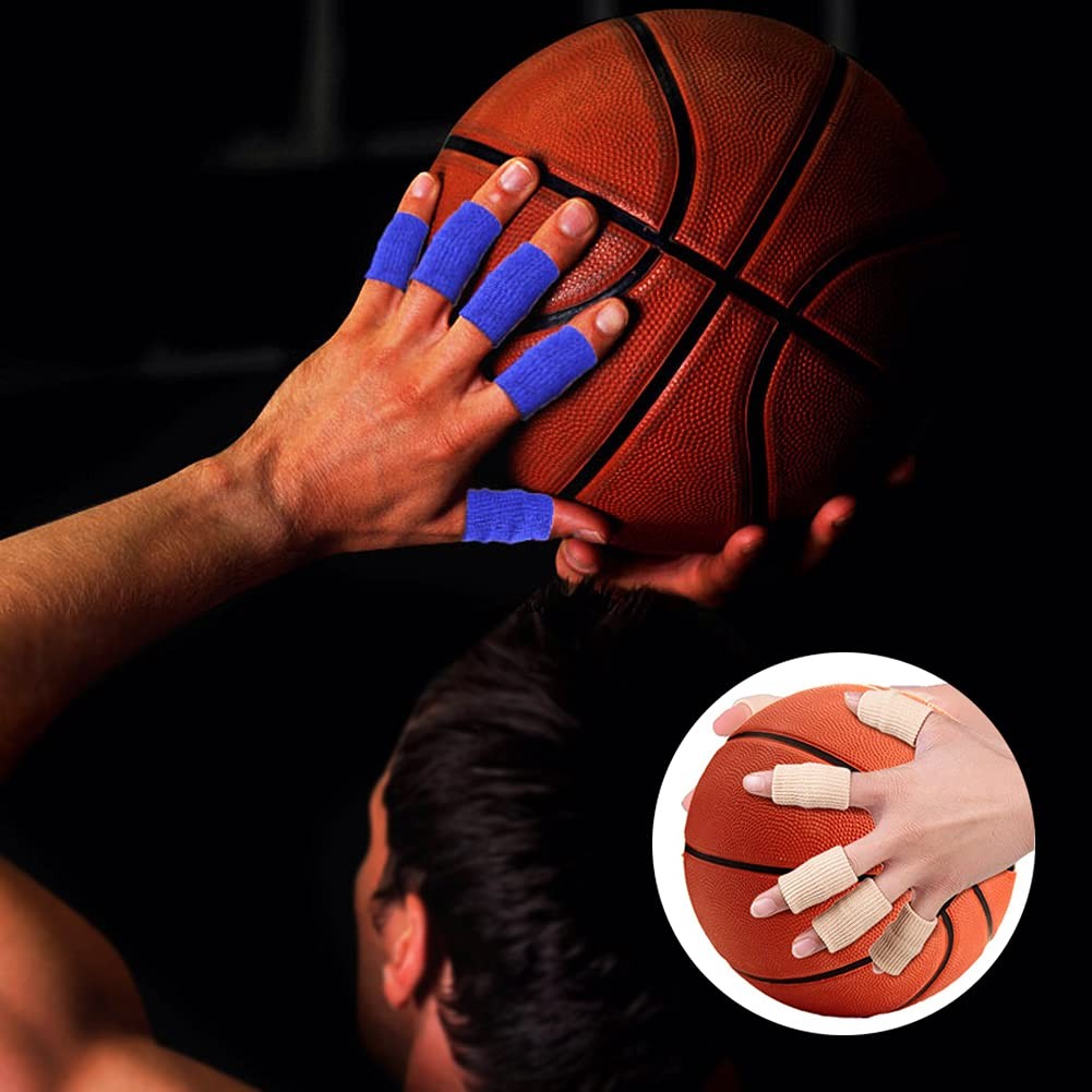 20×Compression Finger Sleeves Splint Brace Finger Support Pain Arthritis Trigger
