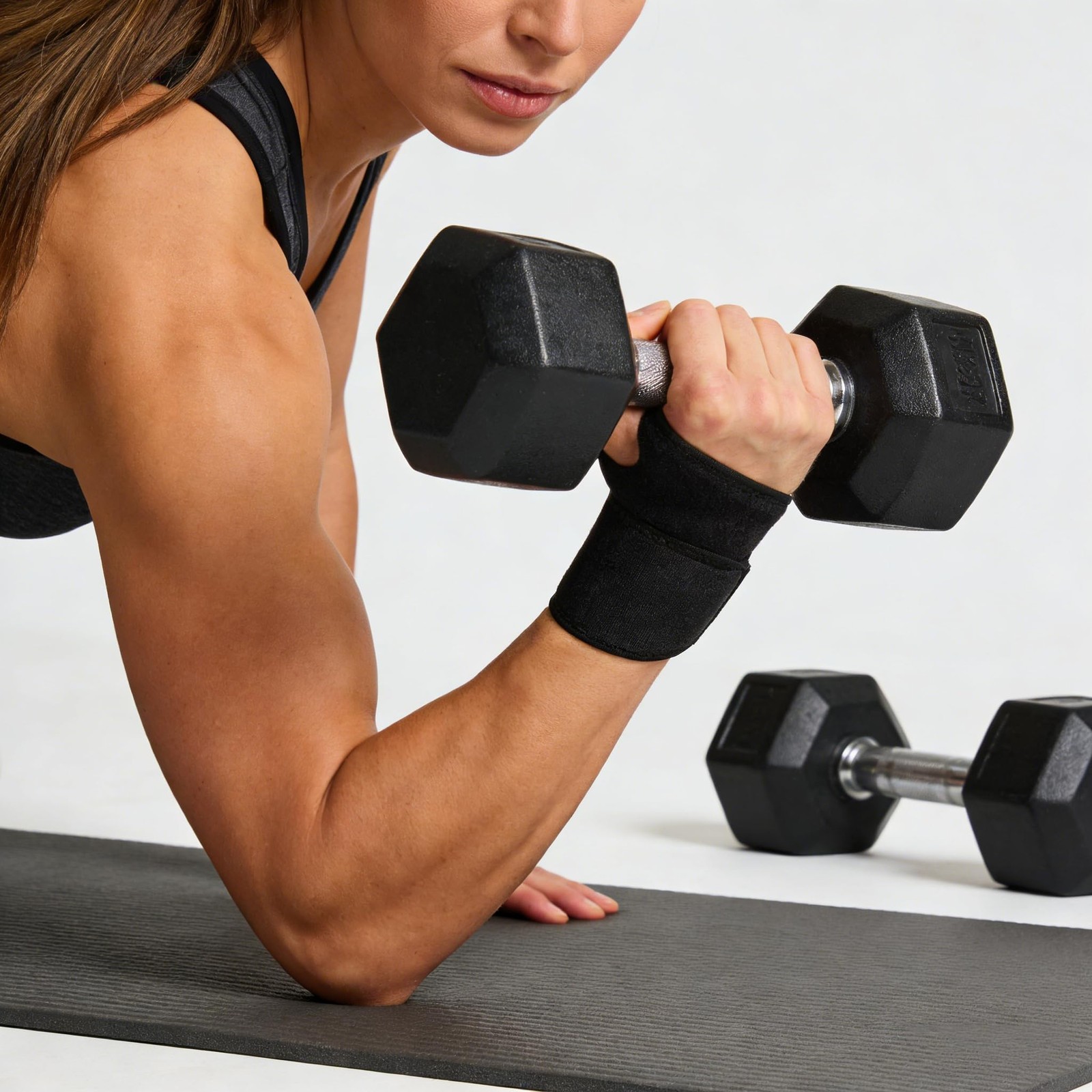 Wrist Support Brace Neoprene Wraps Thumb Loops Right Left Hand Protector Sport
