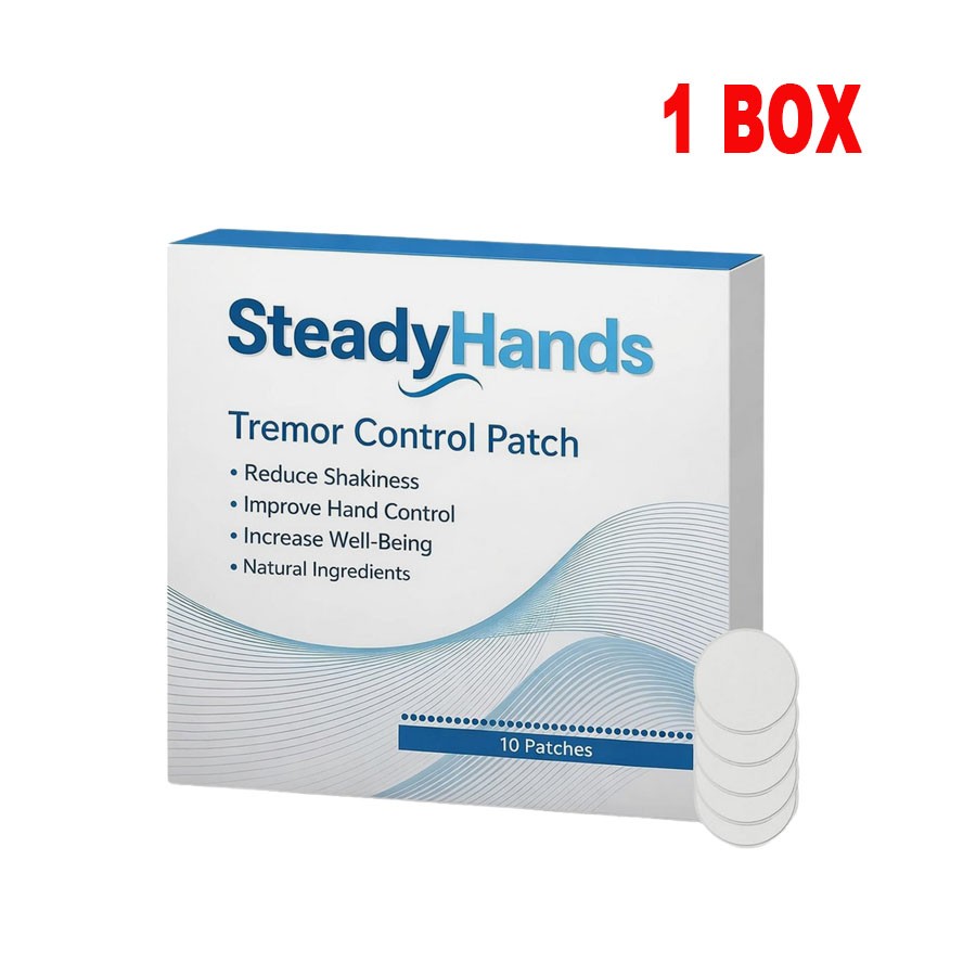 3X Steadyhands Tremor Control Patch, Steady Hands Control Patch- Hand Stabilizer