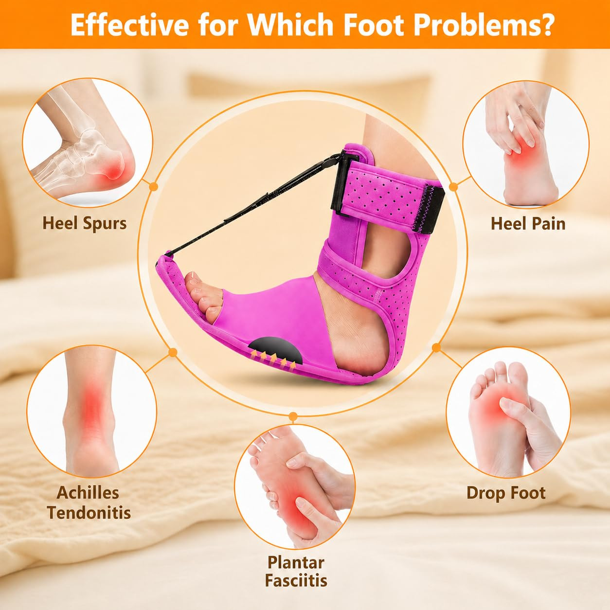 Plantar Fasciitis Night Splint, Night Splint for Plantar Fasciitis Women & Men,