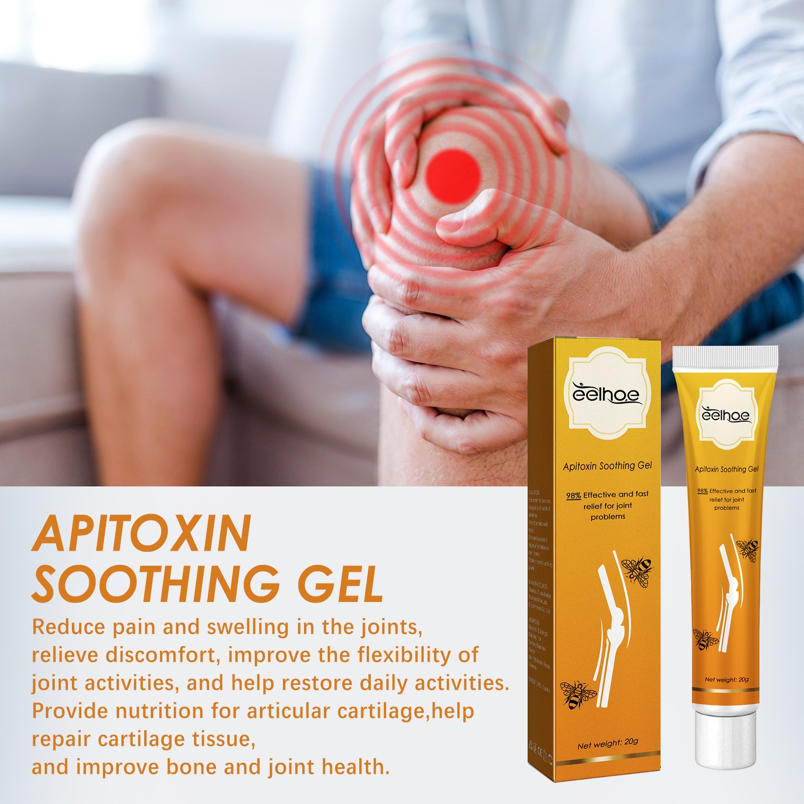 Joint Repair Gel Relieve Wrist Knee Lumbar Spine Shoulder Neck