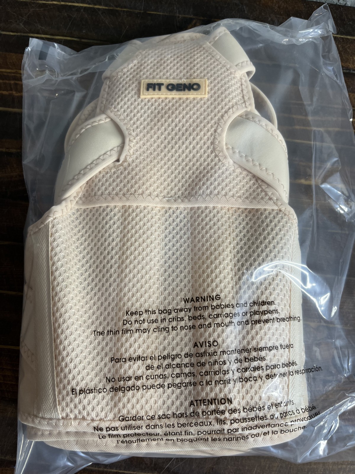 Fit Geno Posture Corrector Upper Back Brace Adjustable Back Support