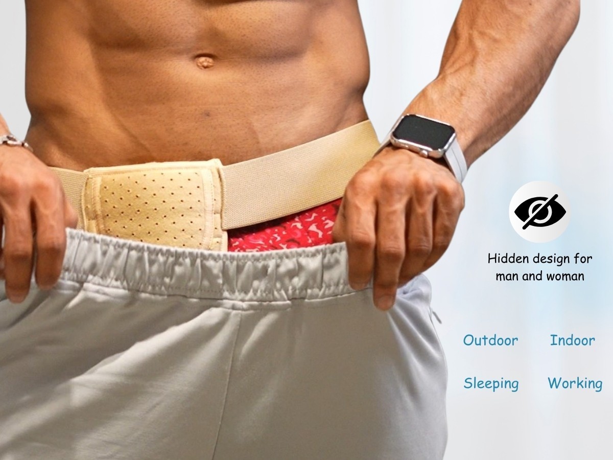 Inguinal Hernia Belt for Men & Women with Removable Compression INDIAN SELLER