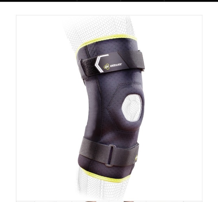 Donjoy Bilateral Hinged Knee Wrap for Joint Stabilization- Size S|M