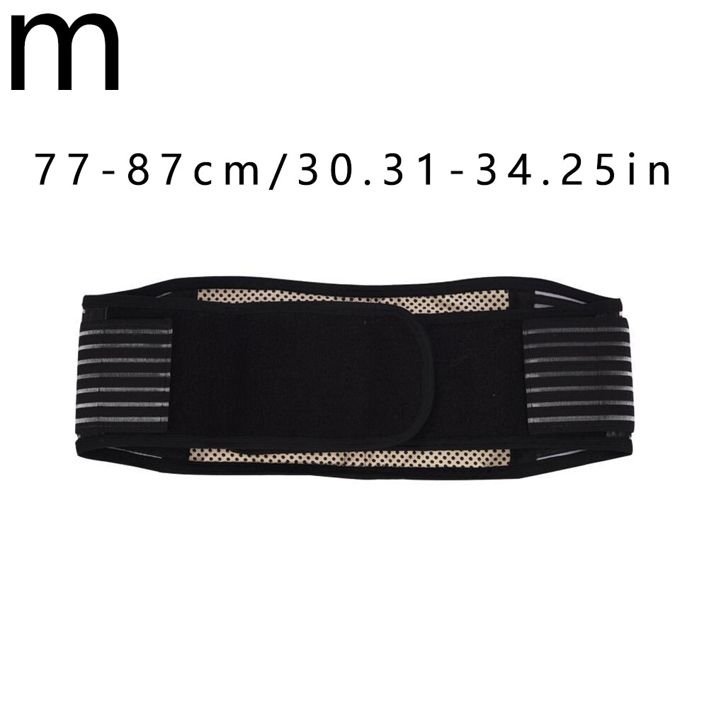 US 1 Pack Back Brace Support Tourmaline Self-Heating Lumbar Therapy Waist Belt