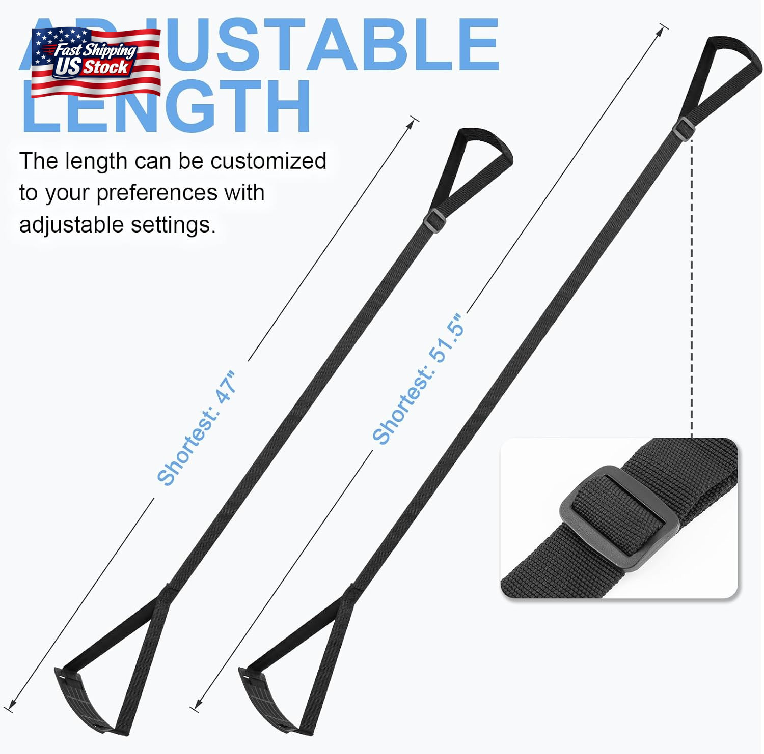 Rigid Leg Lifter for after Knee Surgery, Extra Long Leg Lifters for Elderly, Adj