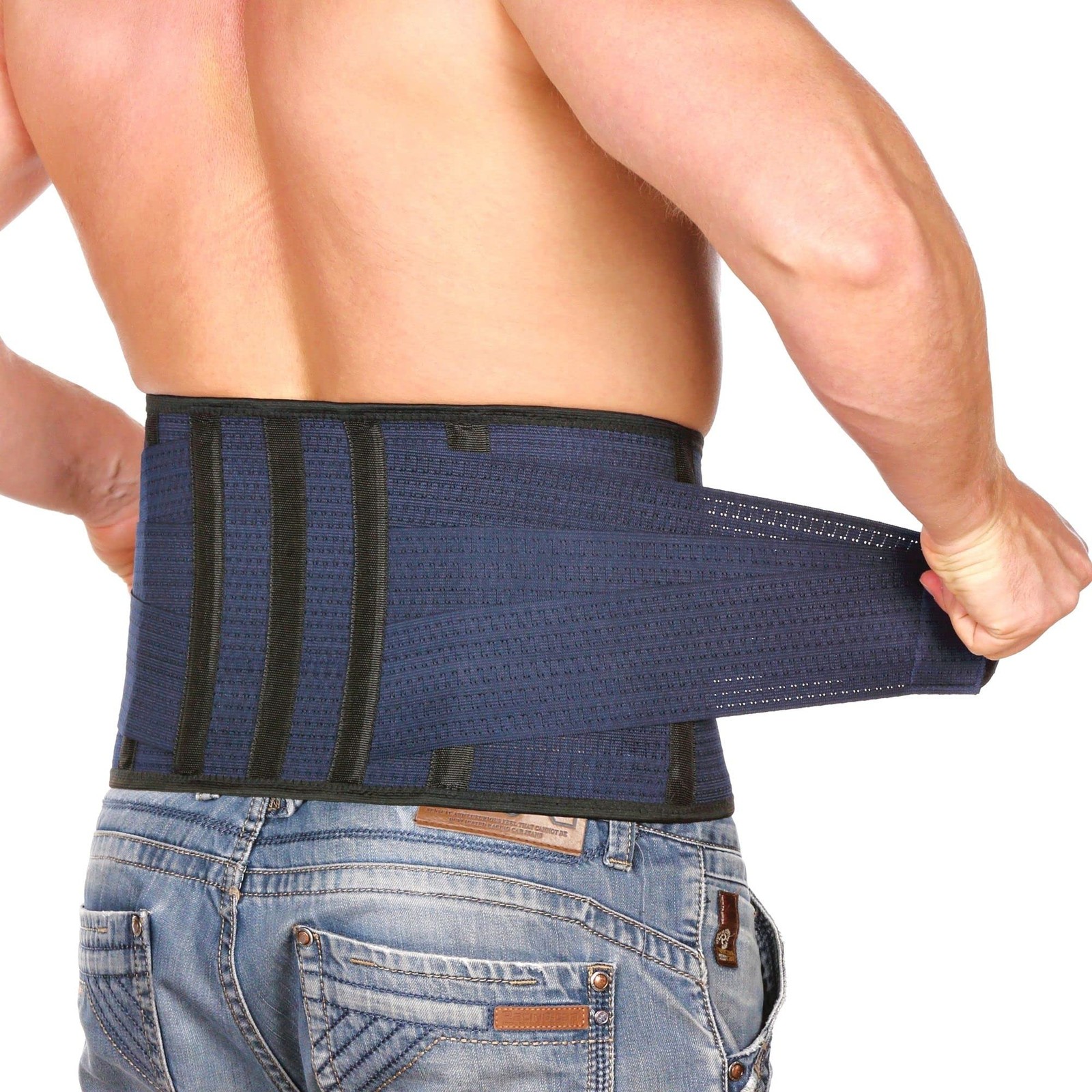 Back Support Lower Back Brace Provides Back Pain Relief – Breathable Lumbar Supp
