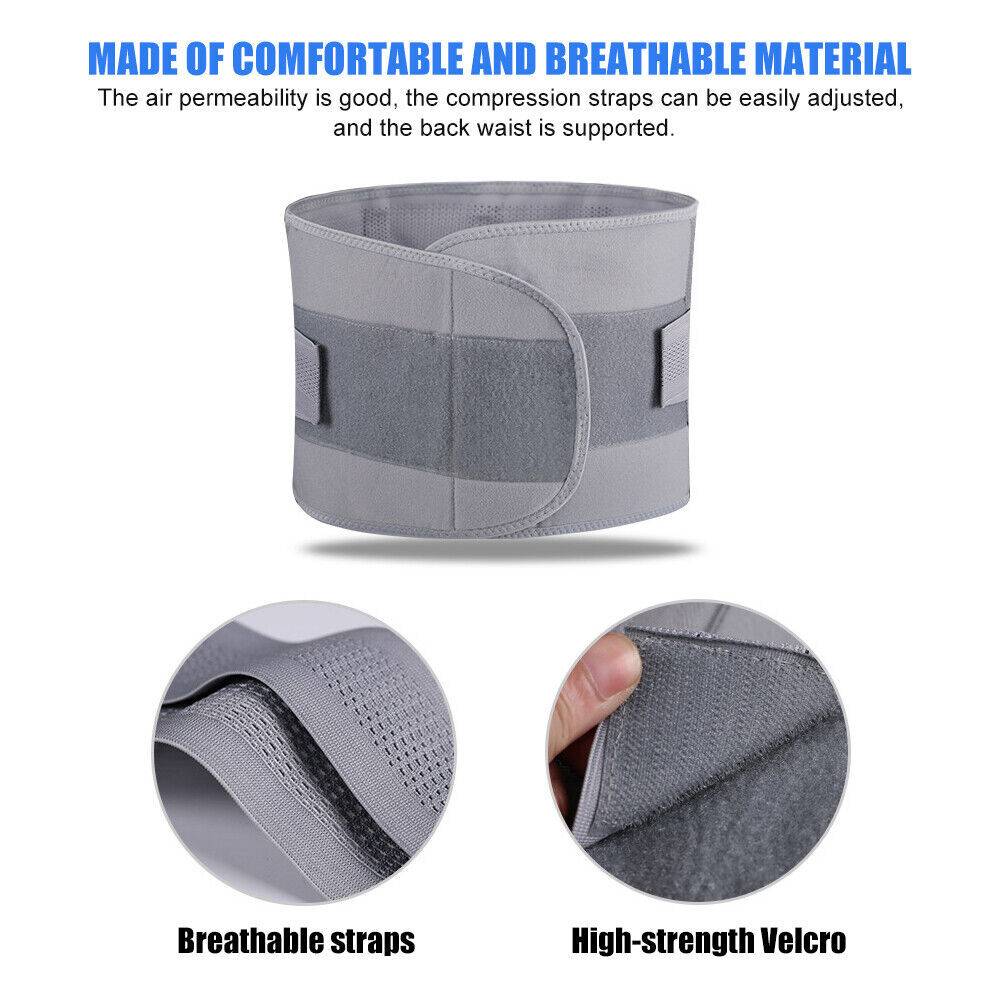 Abdominal Binder Umbilical Hernia Belt Waist Back Compression Bandage Support UR