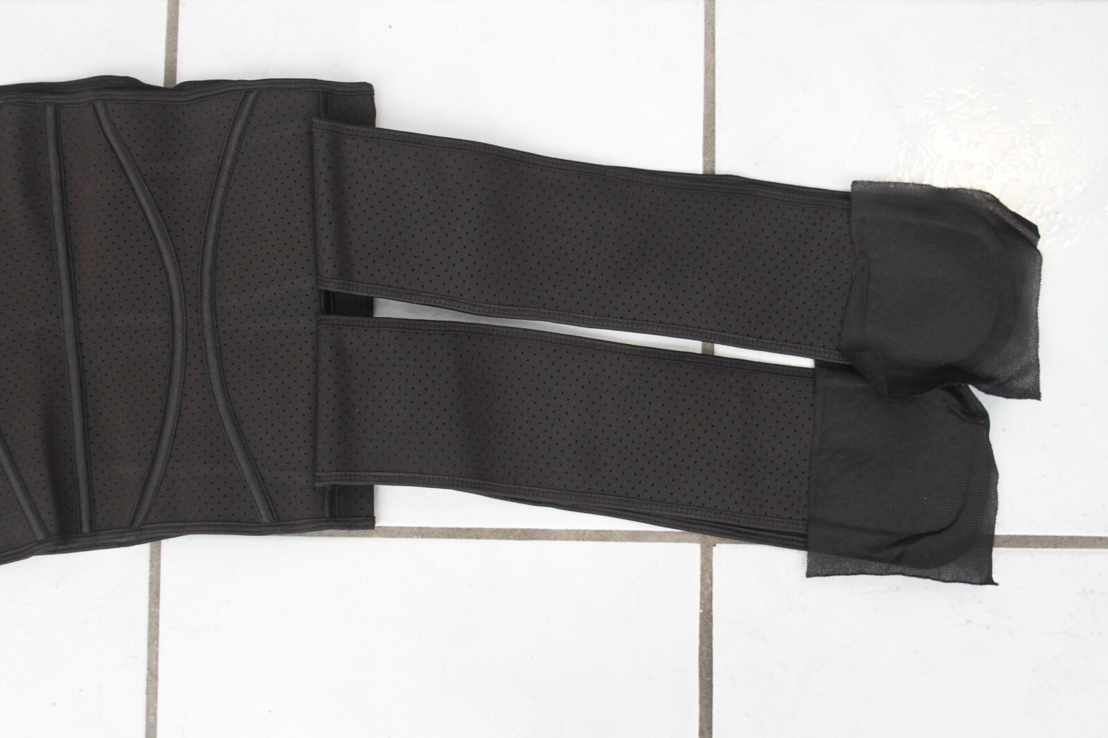 Back Support Belt Lower Lumbar Brace 2 Pull 4 Hook Waist Strap Women Size Small