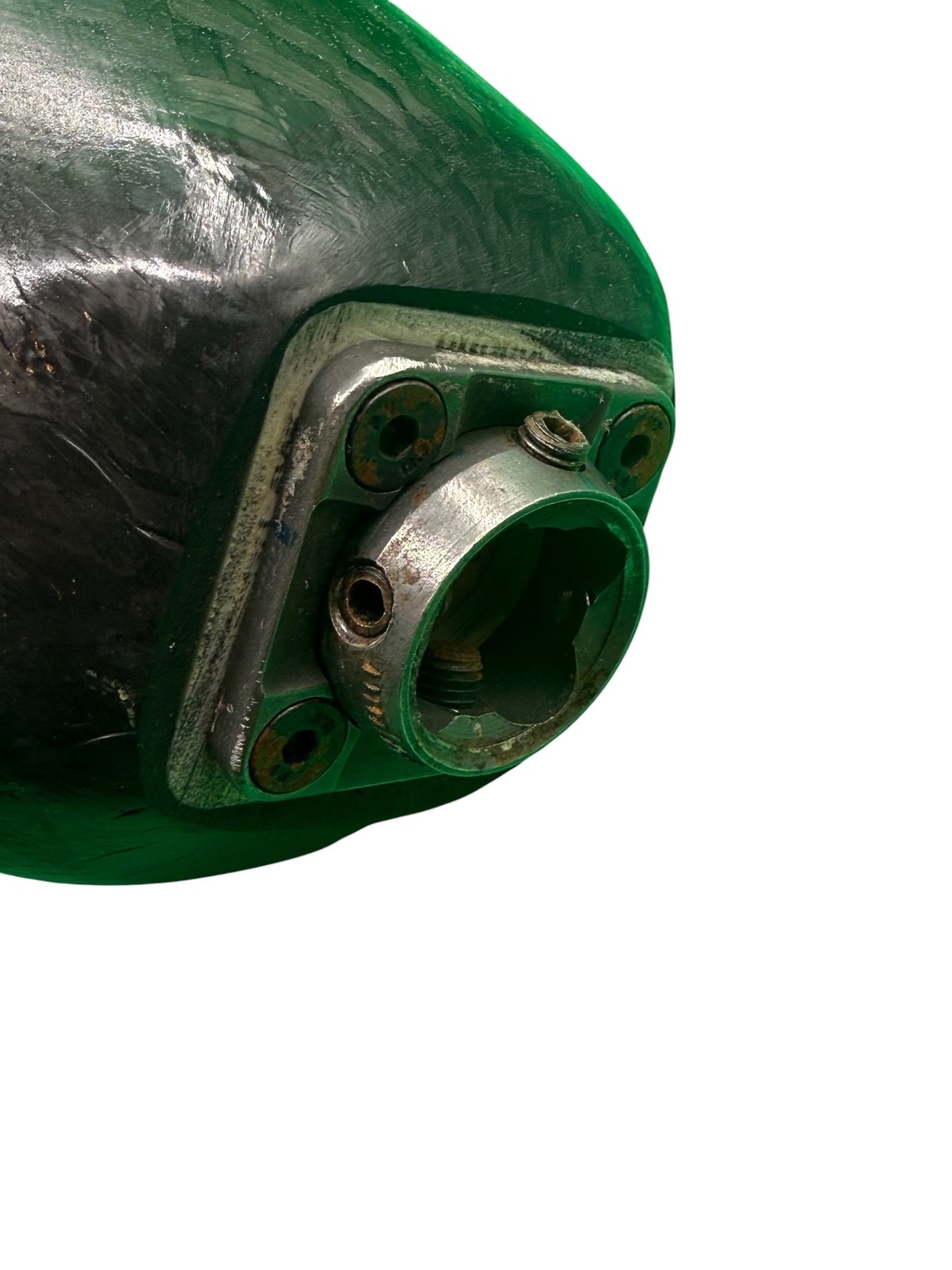 Left above knee prosthetic socket. Not for medical use.