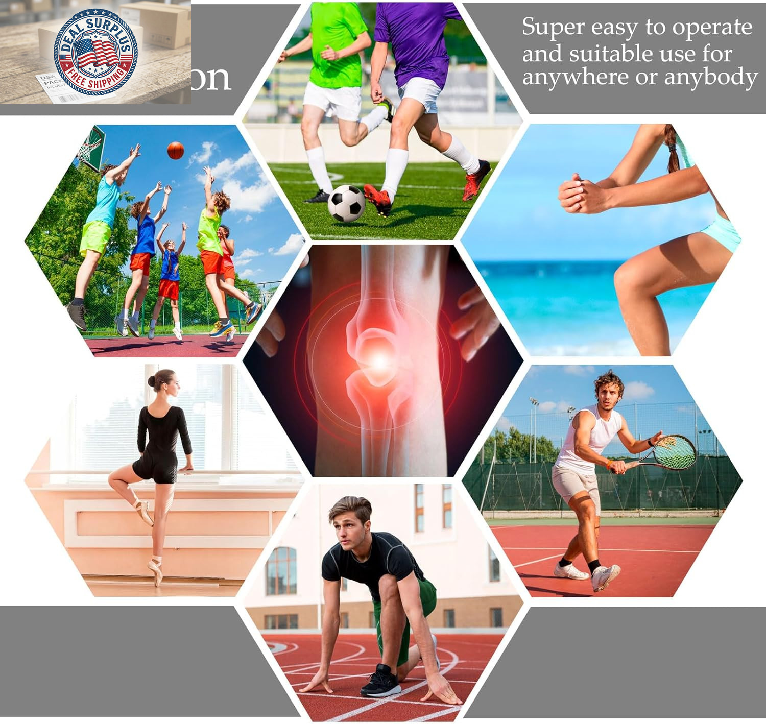Compression Bandage Wraps for Leg, Elastic Calf Compression Sleeve Ankle Support