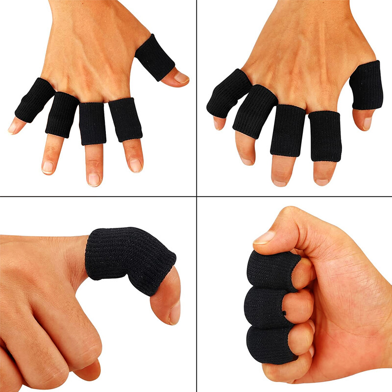 Finger Sleeves Splint Brace Support Compression Arthritis Triggger Finger Sports