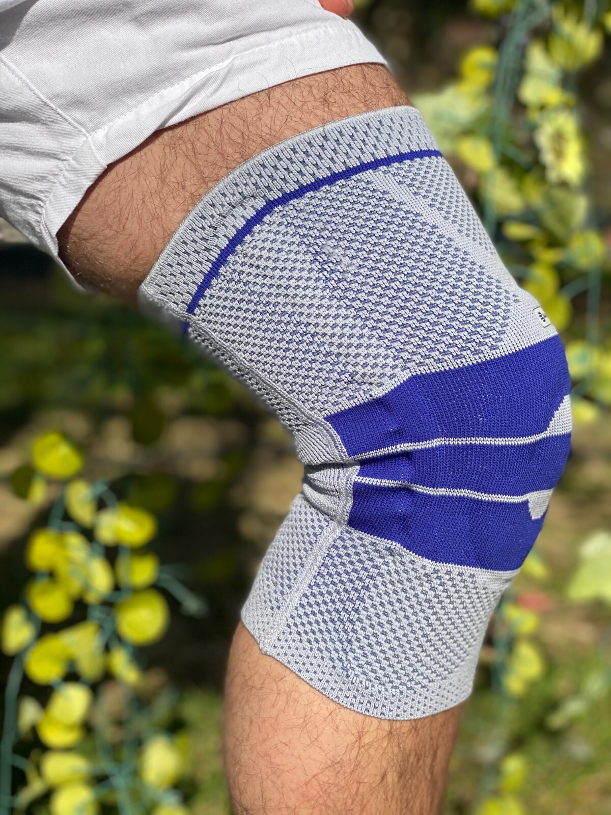 Bauerfeind GenuTrain Size 6 Knee Joint Brace Patella Support Meniscus Sleeve ACL