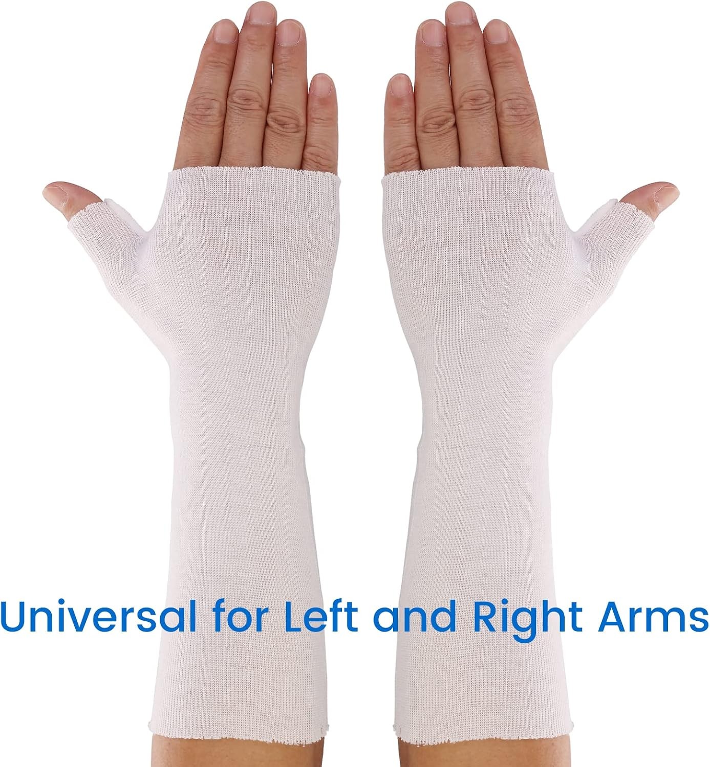 Hand Socks for Splint (Pack of 10), Stockinette Tubing, Thin Breathable Surgical