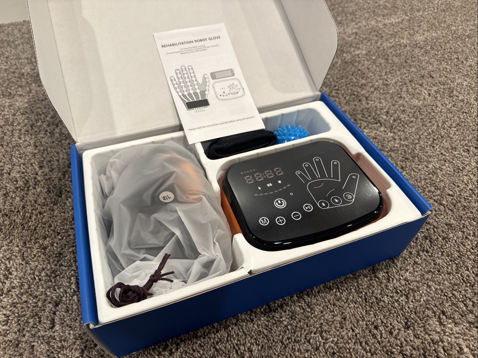 Rehabilitation Robotic Gloves Hempiplegia Stroke Paralysis Arthritis Patient