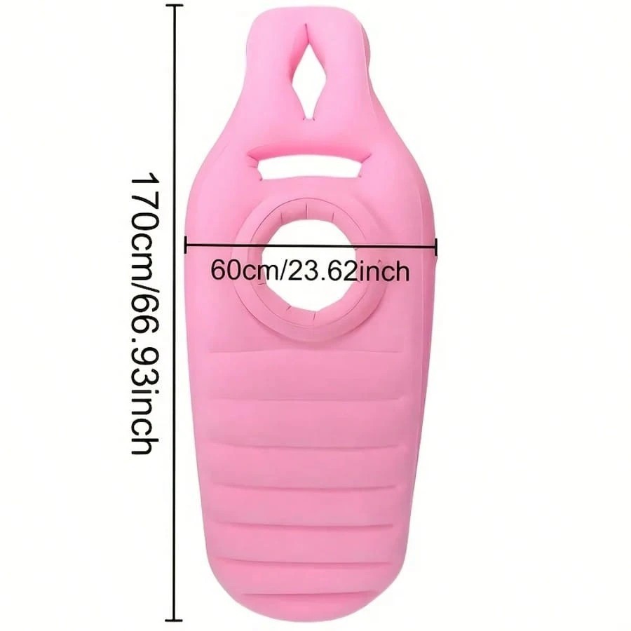 Inflatable Pregnancy Pillow Face Down Maternity Mattress Bed Belly Hole Support