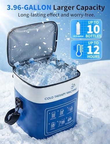 Hip Cold Therapy Machine Pressure Control Temp Display Timer Cameco