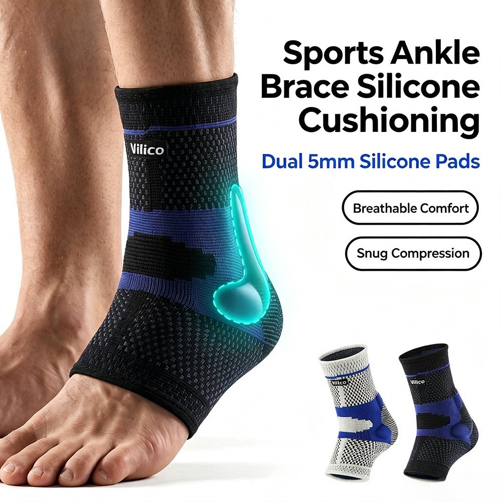 Ankle Brace Support Compression Sleeve Plantar Fasciitis Pain Relief Foot Wrap