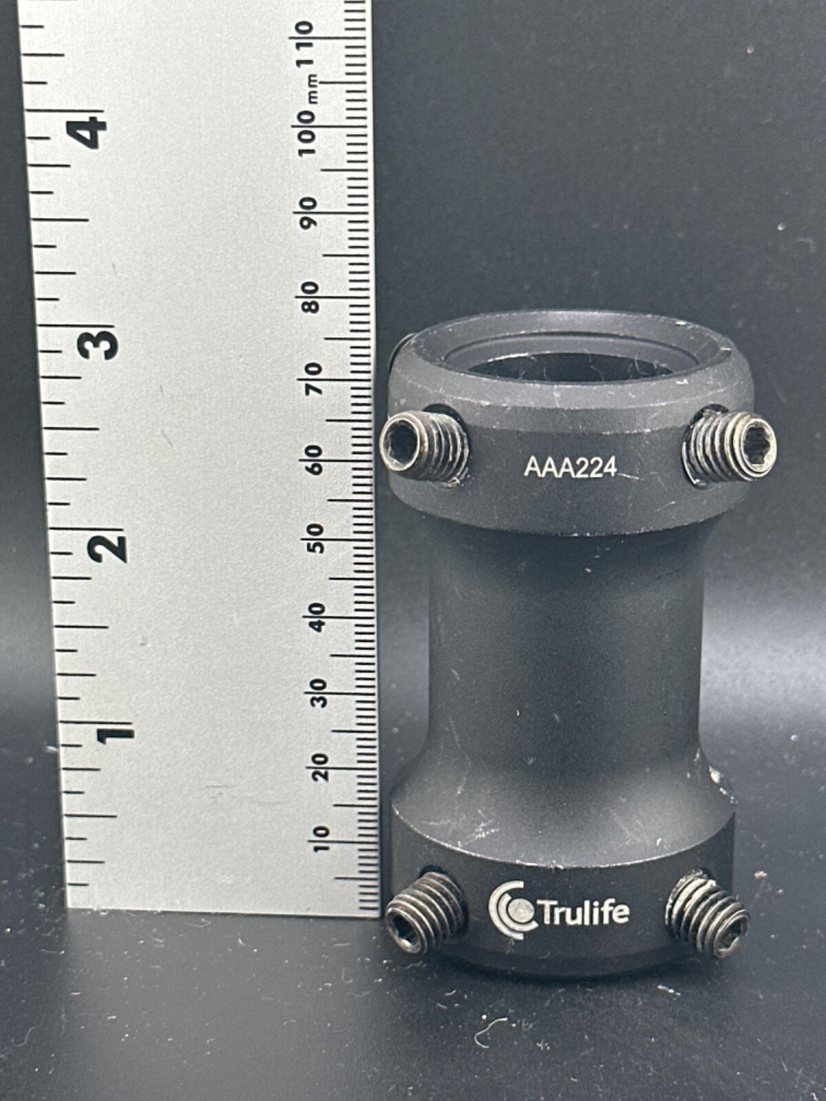 Prosthetic double end female receiver. 30mm parts components adapters trulife