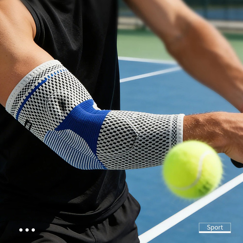 Sports Elbow Brace Tennis Basketball Compression Elbow Support Protective Gear
