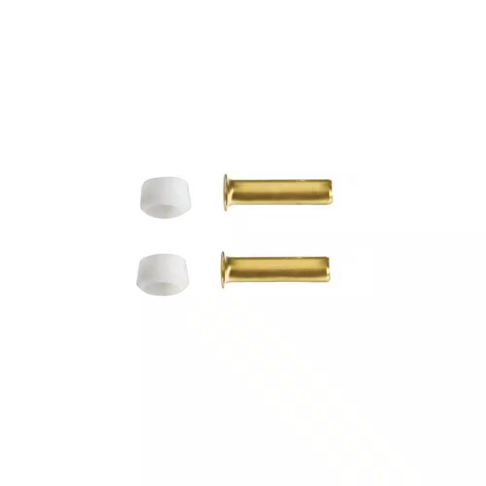 Compression Sleeves & Brass Insert Fittings 2-Pack – 1/4 Inch