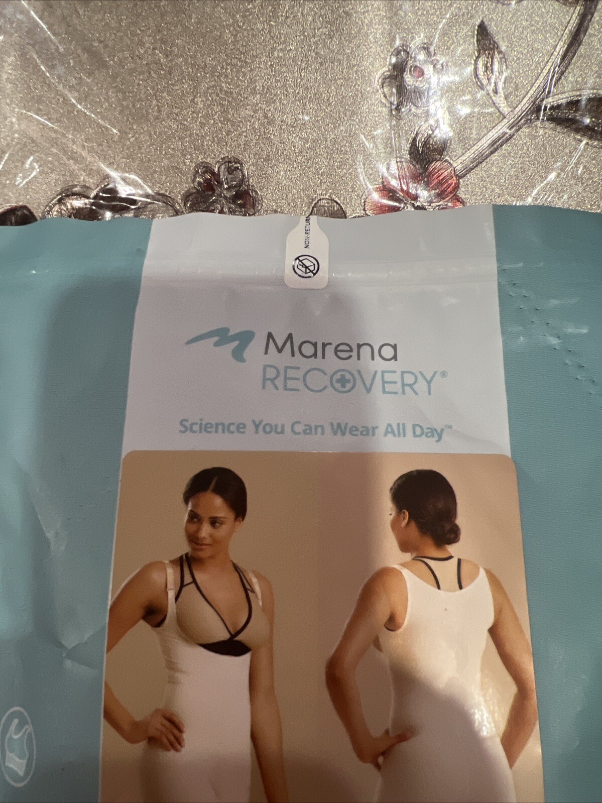 Marena Recovery SFBHS Step 2 High Back Short/Thigh Length XL Beige 32-35″Waist