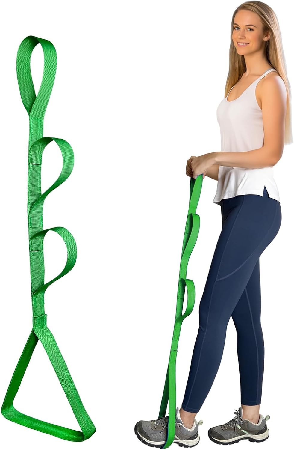 42 Inch Leg Lifter – Leg Lifter Strap Rigid with Multi Loops – Leg Lifter After