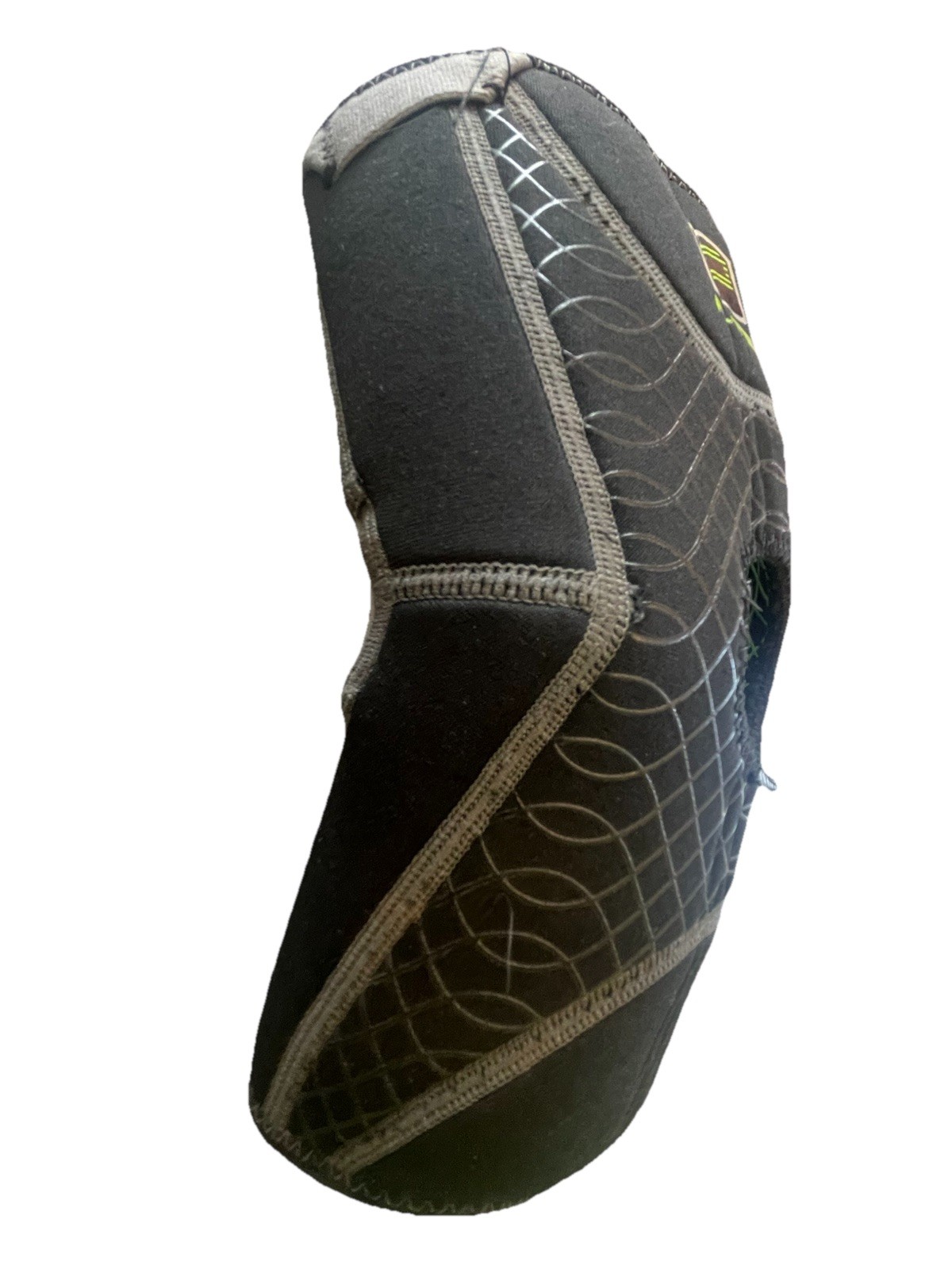 P-TEX Pro Open Patella Knee Sleeve Small Black Kinetic Panels Compression Medium