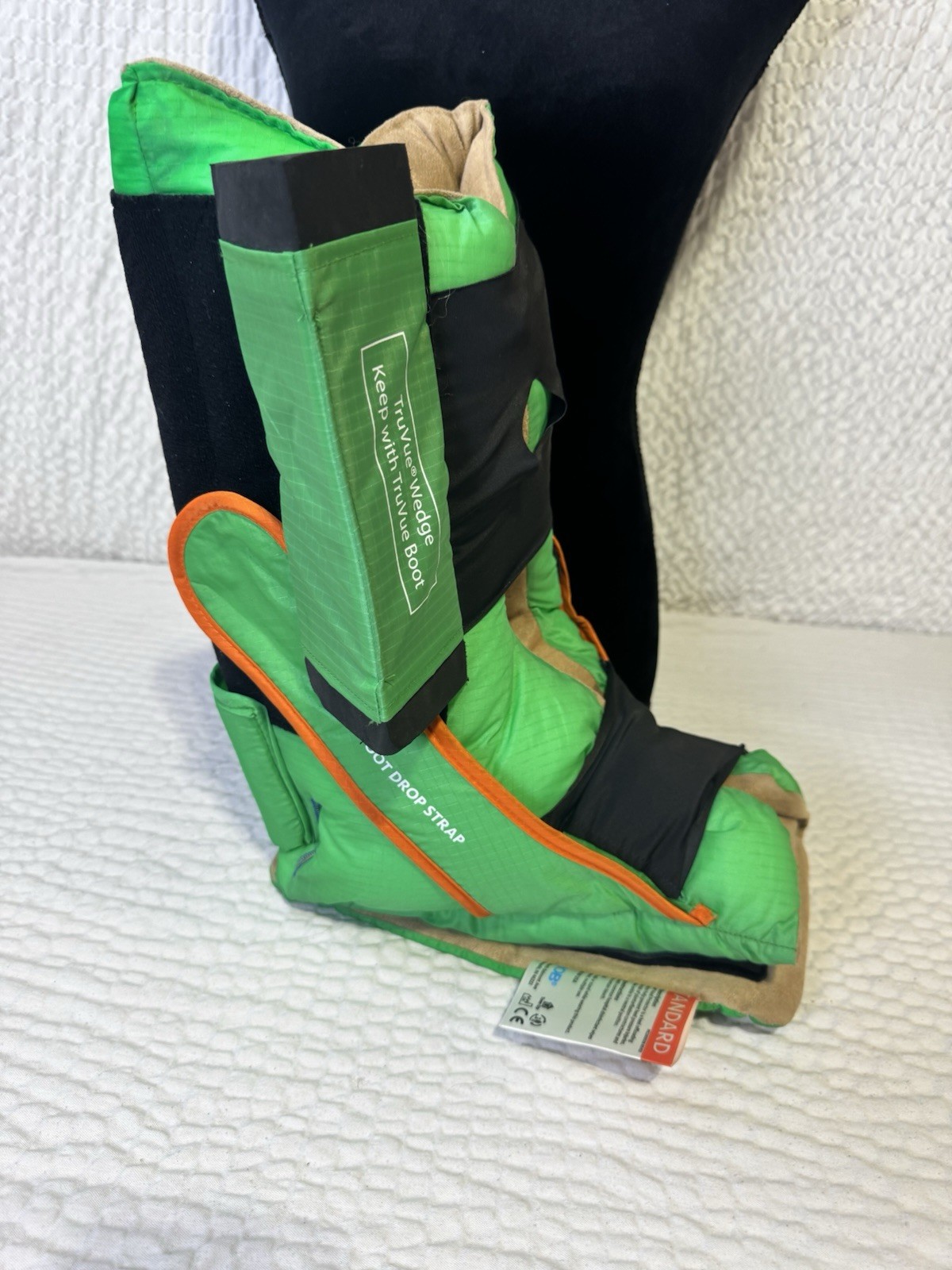 Soft Foot Drop Brace Green One Size