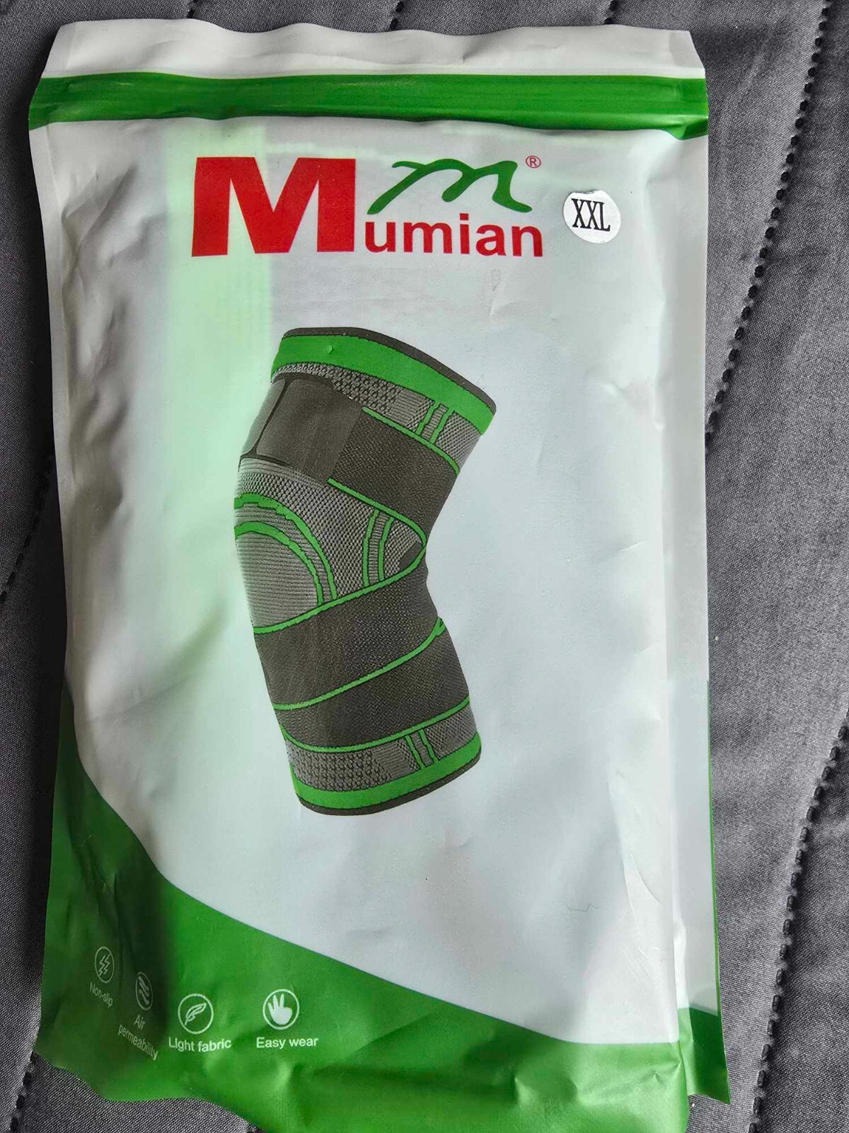 Mumian Knee Brace Compression Sleeve Support XXL