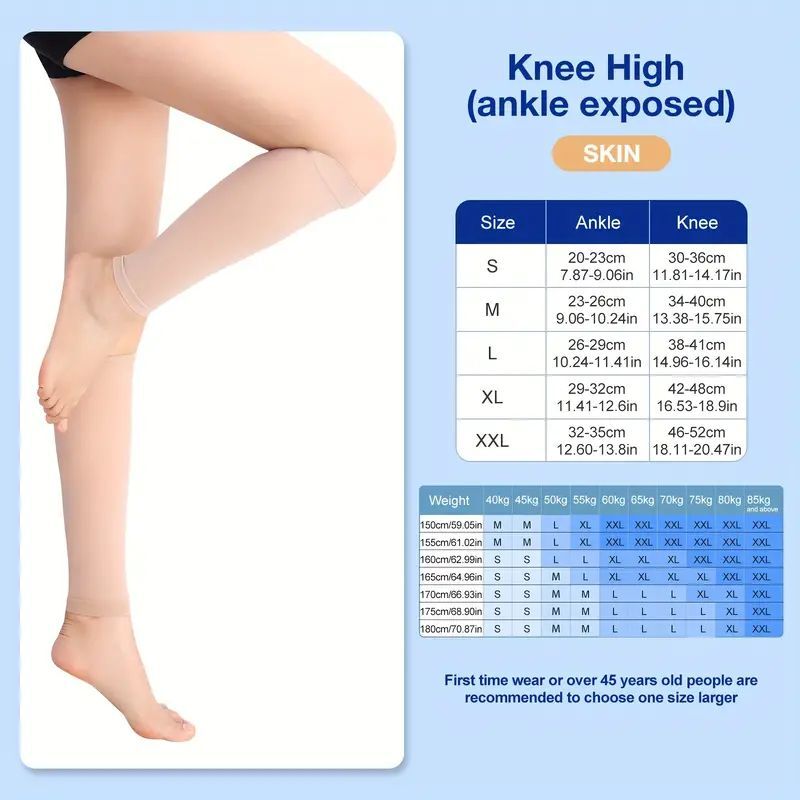 1 Pair Compression Calf Sleeve Running Leg Support Brace Sport Shin Splint Socks