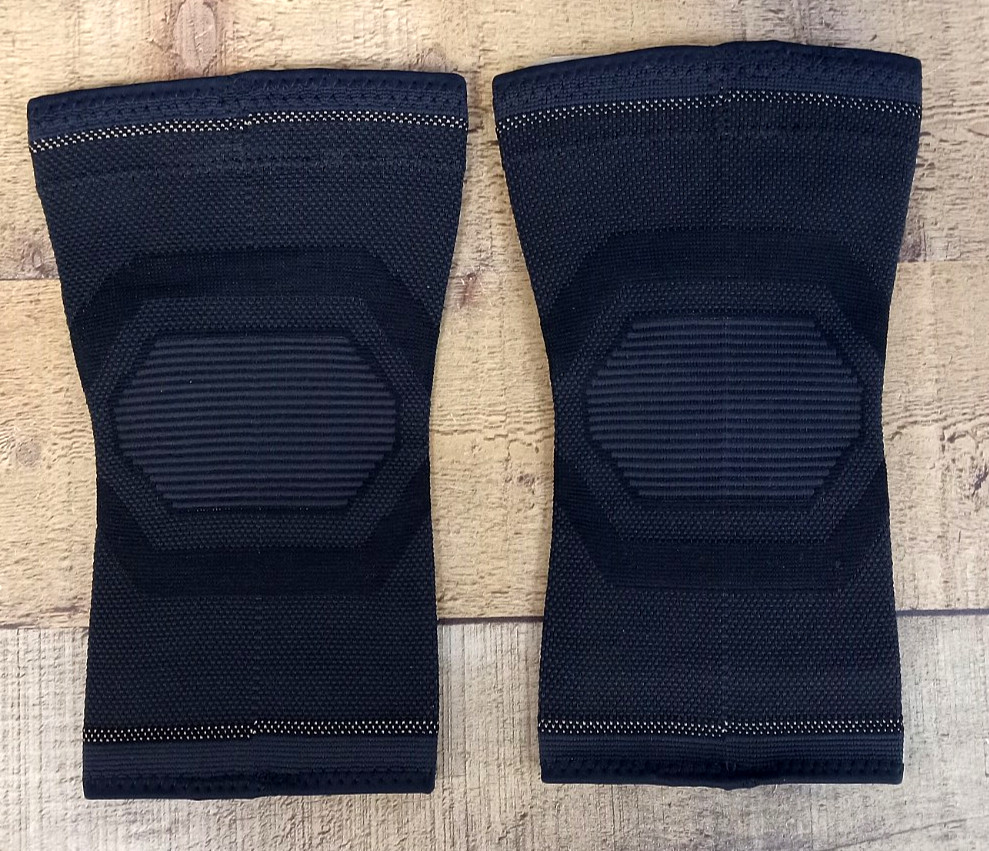 2 PACK – Copper Fit Elite Air Compression Knee Sleeve AIRFLOW, Size S/M 12″-16″