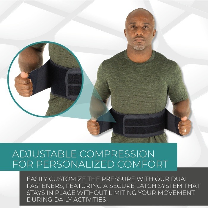 Coretech 625 Back Brace Lumbar Support Lower Back Support Adjustable Orthopedic