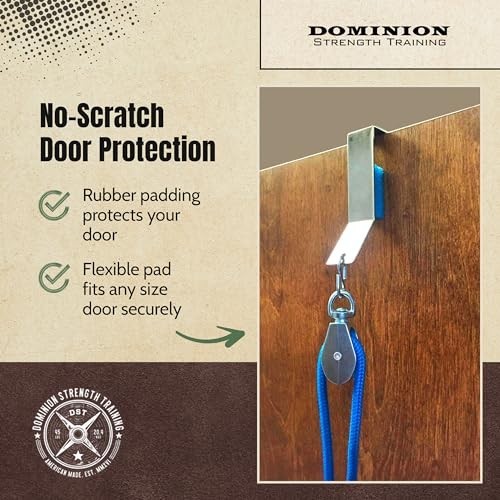 Shoulder Pulley Over Door Hook Range of Motion Physical Therapy Exercise