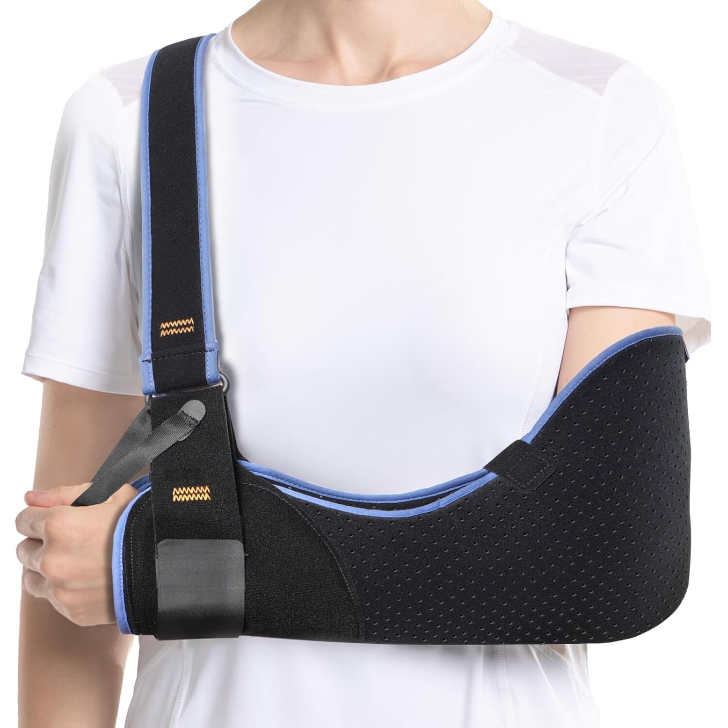 VELPEAU Arm Sling Shoulder Immobilizer Rotator Cuff Support Brace Size LARGE