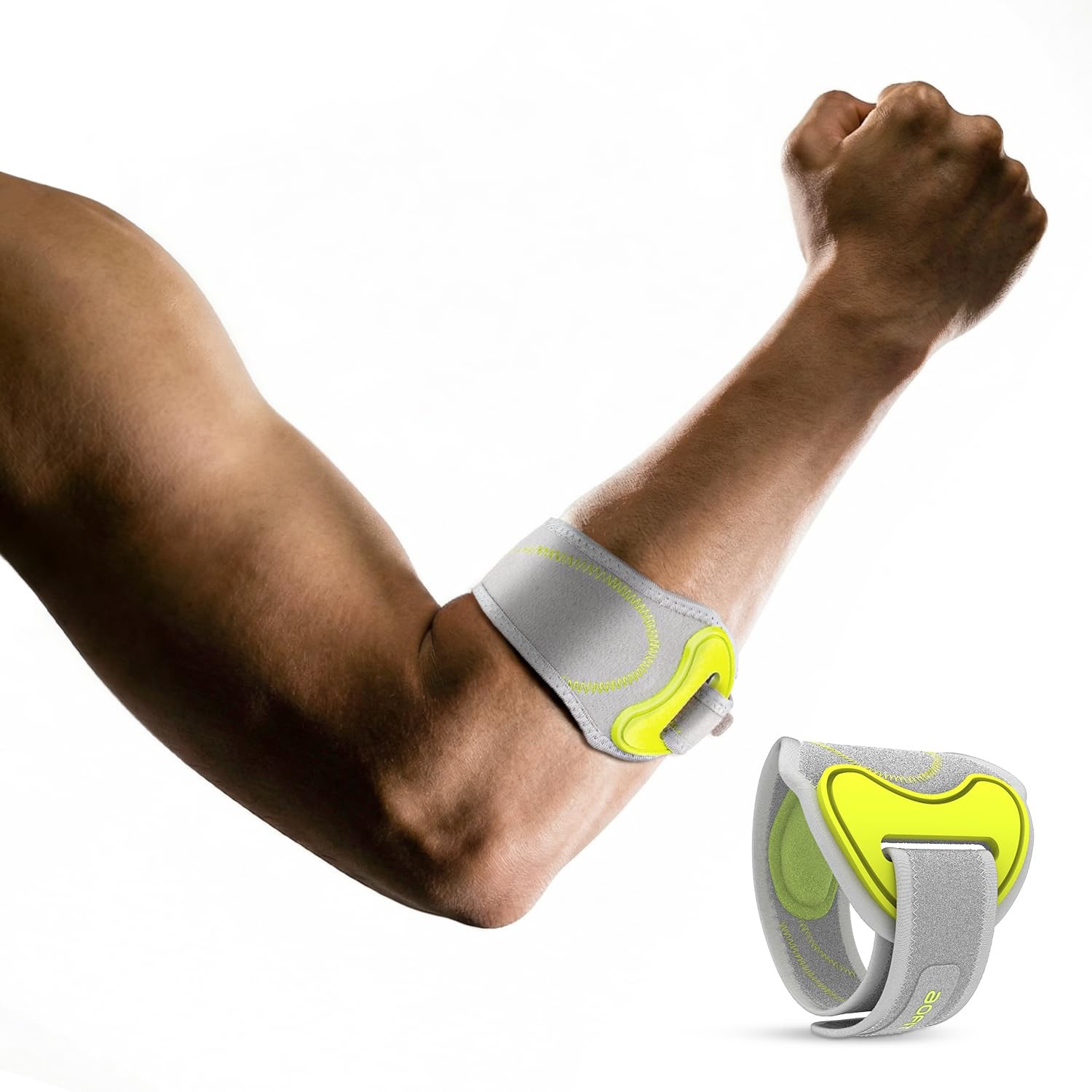 Tennis Elbow Brace for Men & Women, Adjustable Counterforce Brace with Gel Pa…