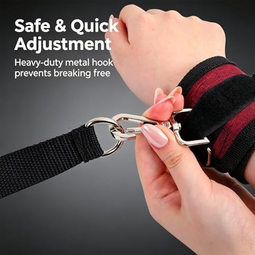 Patient Medical Restraints, Adjustable Bed Restraints Belts for Wrists and Ankle