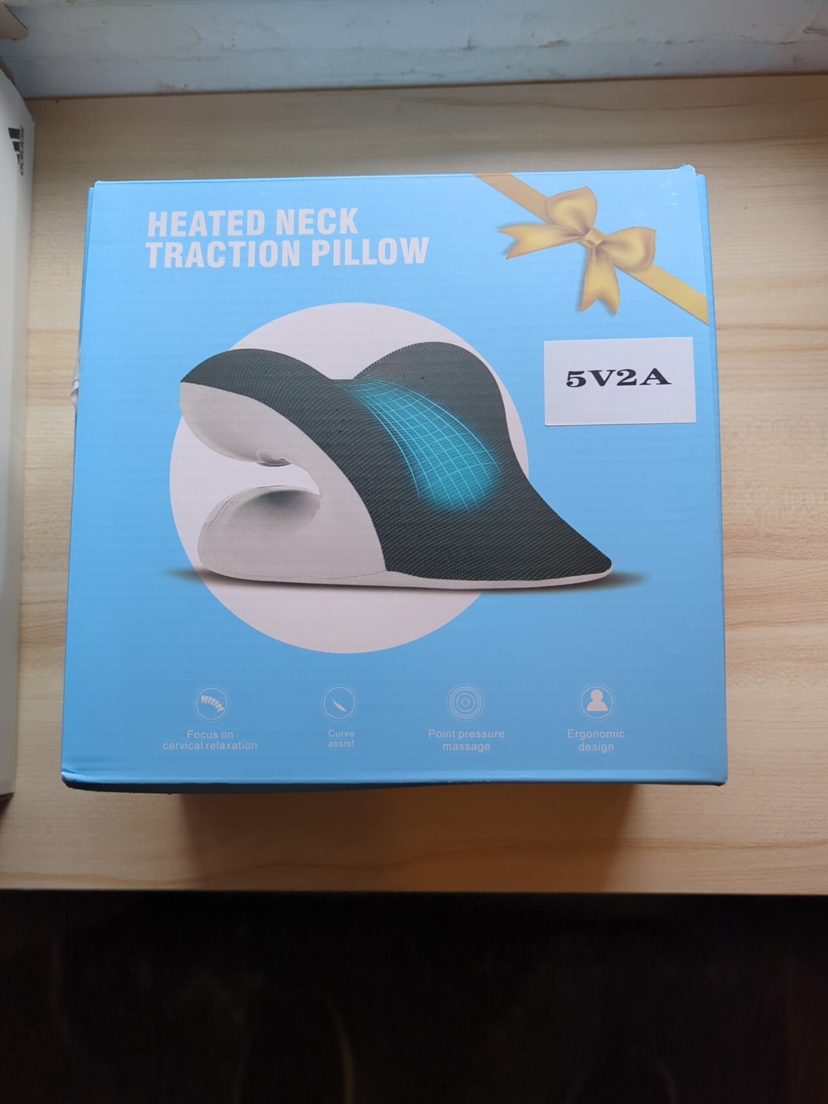 Heated Neck Traction Pillow