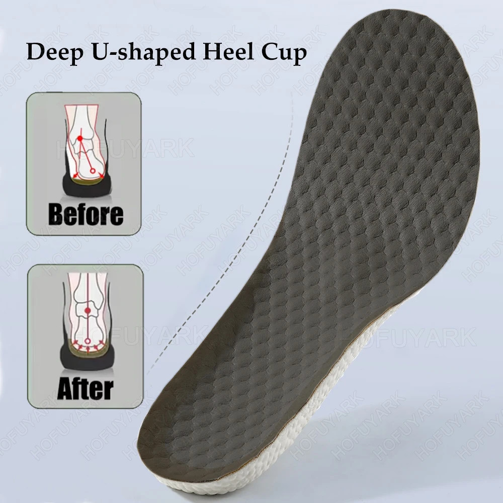Sport Shock Absorbing Insoles for Basketball Running Shoes Inserts Man Woman Com