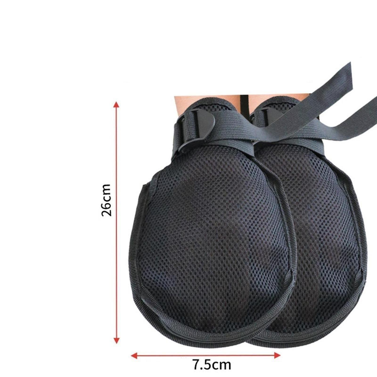 Restraints Gloves Lightweight Soft Zipper Finger Control Mitts for Patients