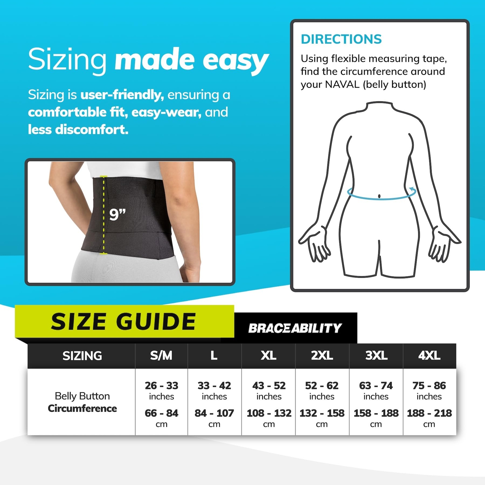 Elastic Low Back Brace – Compression Lower Back Support Belt for Sciatica Hea…