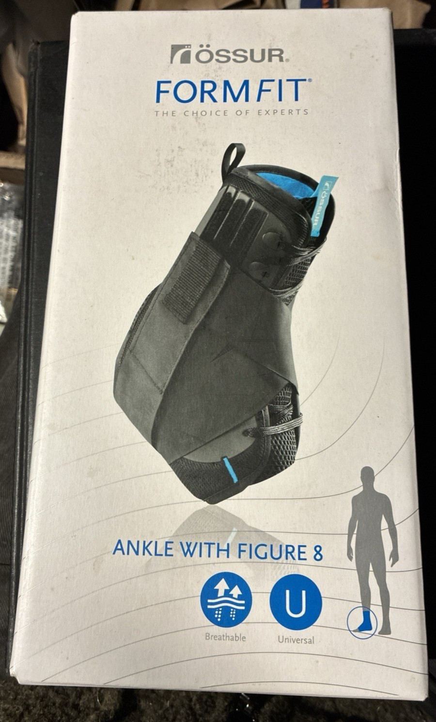 Ossur Form Fit Ankle Brace- Small – Figure 8 Strap -Model B-212000002- Brand New