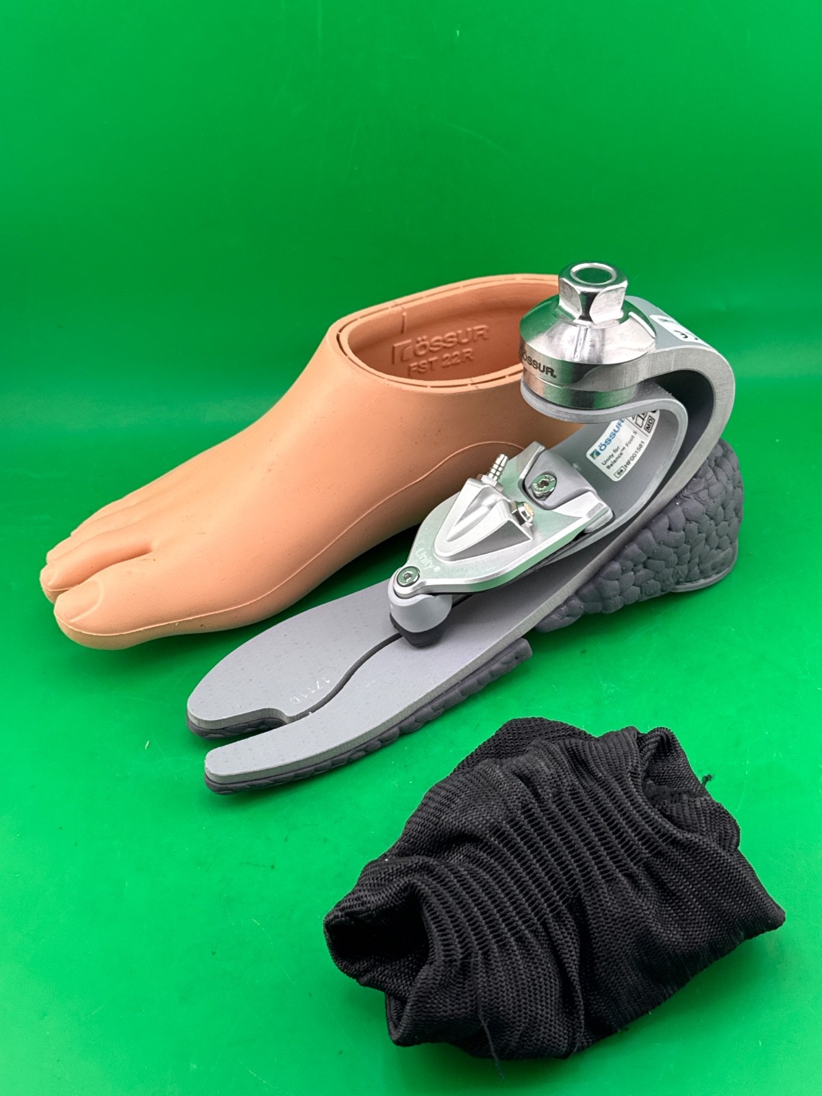 ossur balance S prosthetic foot. size 22. category 1. Right. Unity pump.
