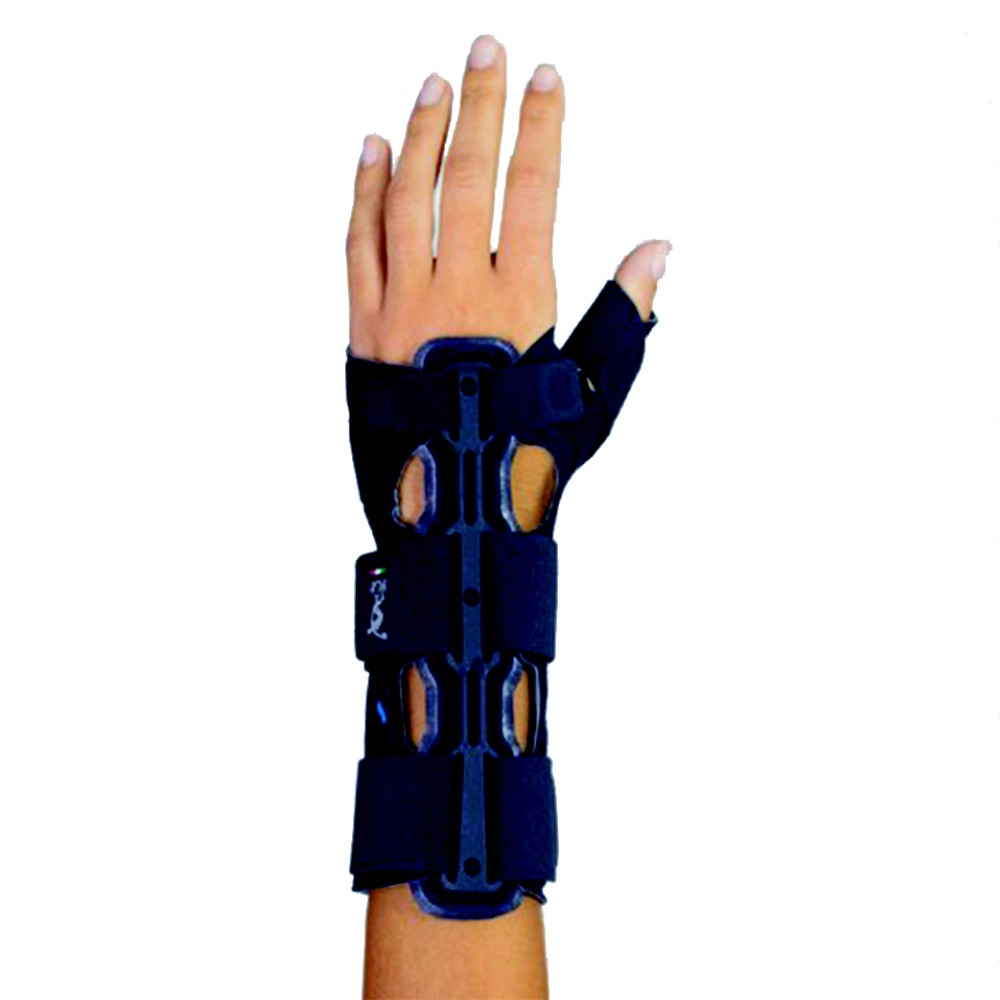 FGP thumb brace wrist immobilizer fence wristband DUAL LOCK T left