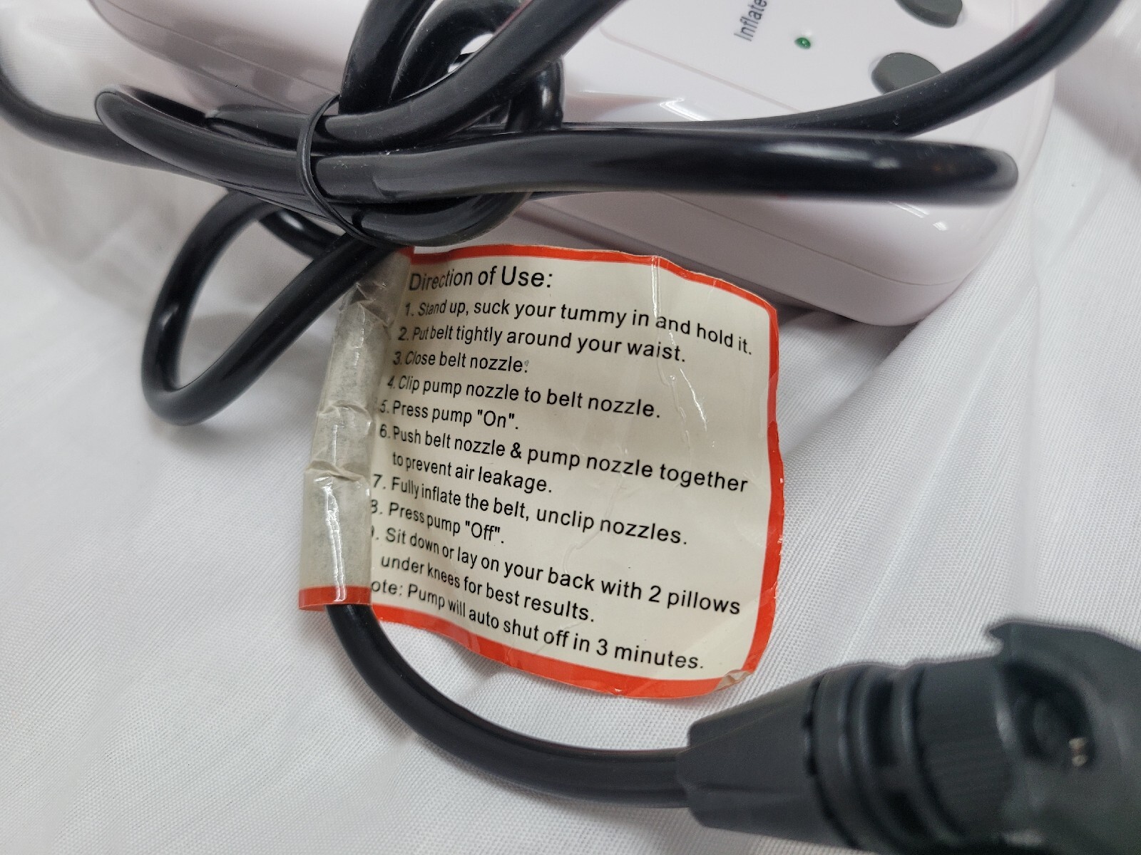 Dr Ho’s Power Air Pump Use With HoPhysio Decompression Belt Replacement