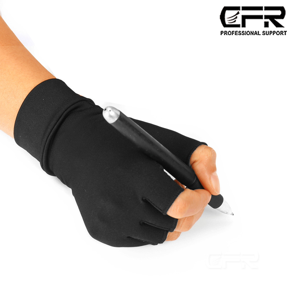 Copper Arthritis Compression Gloves Hand Support Pain Relief Joint Self Care